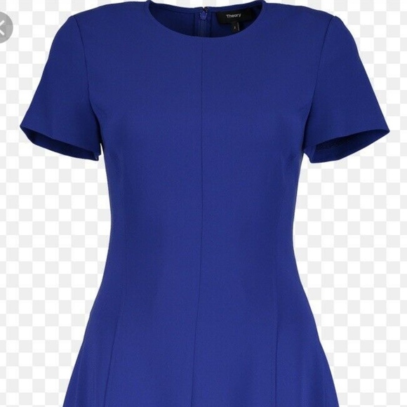 NWT $365 Theory Modern Seamed Shift Fit-and-Flare Dress in size 6! - Picture 2 of 8